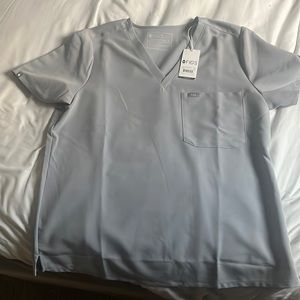 Figs Cement One-Pocket Catarina scrub top Size XL